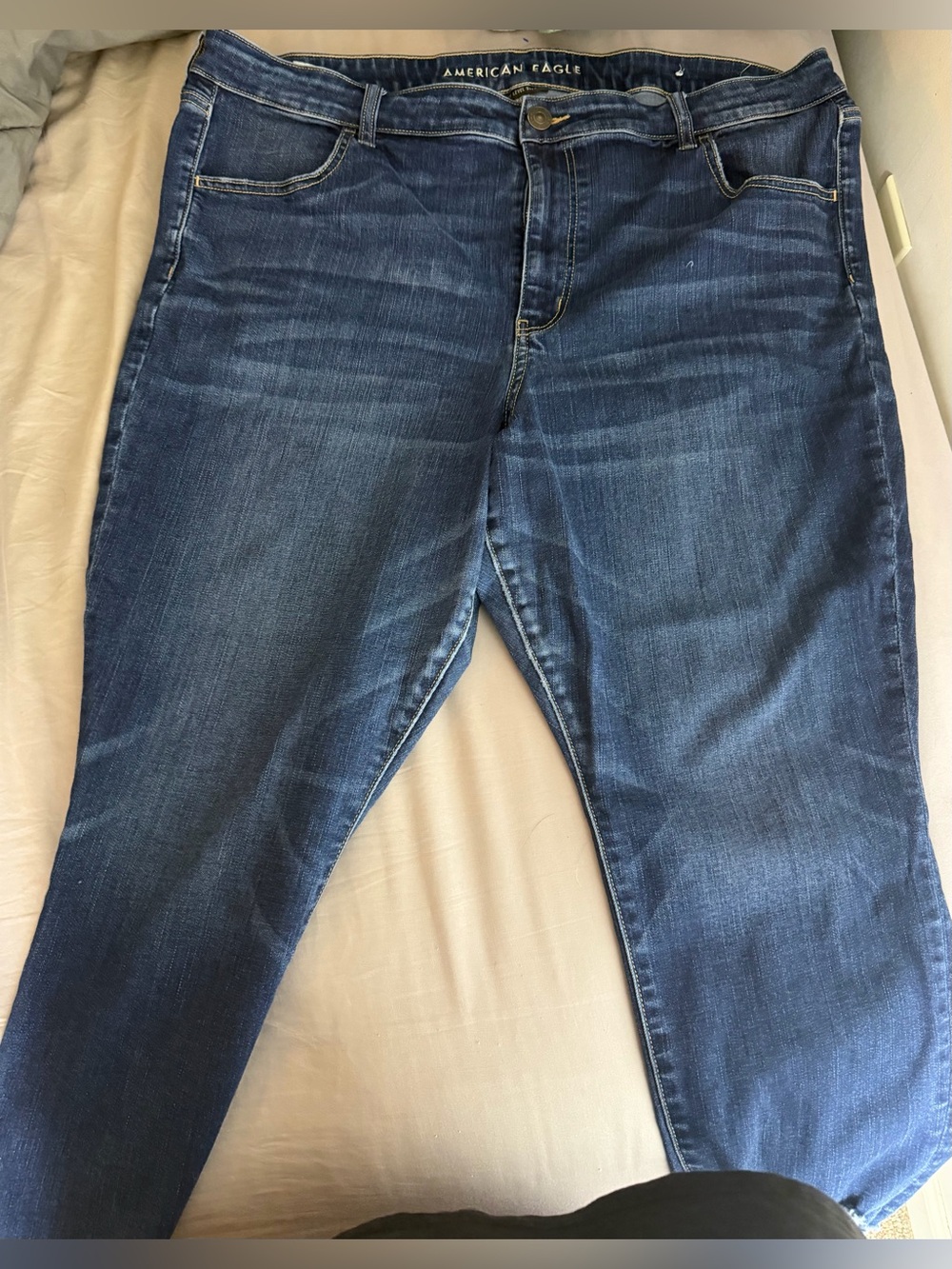 American Eagle Outfitters Dark Blue Skinny Jeans